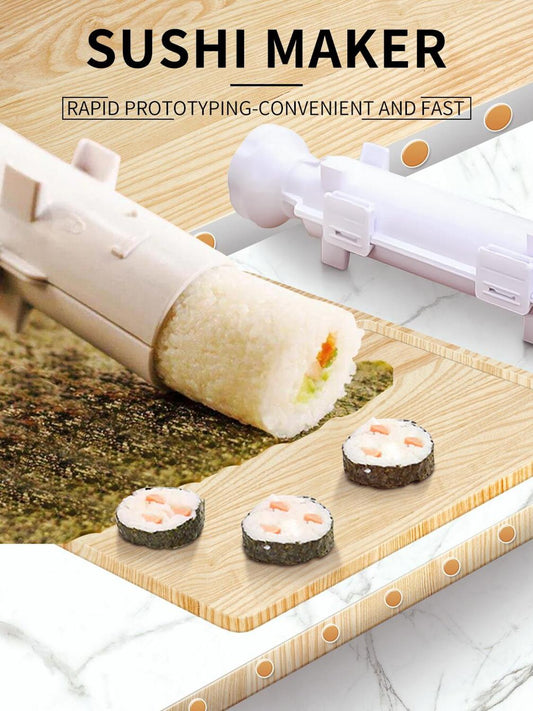 Sushi Maker Roller Rice Mold Vegetable Meat Rolling Gadgets