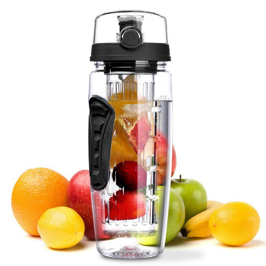 1000ml Water Fruit Bottle BPA Free Plastic Sport