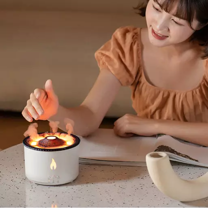 Flame Aroma Diffuser Air Humidifier